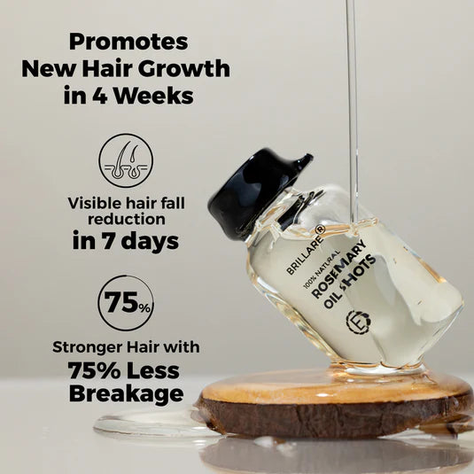 Rosemary Oil Shots For Visible Hair Growth