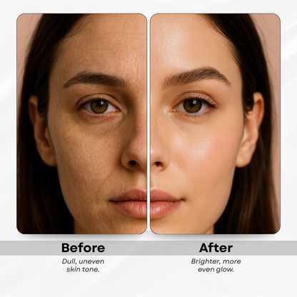 Korean Glow Serum with Ginseng, Vitamin C & Hyaluronic Acid – 30ml