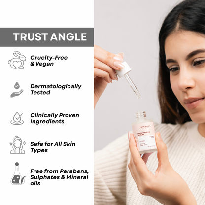 Korean Glow Serum with Ginseng, Vitamin C & Hyaluronic Acid – 30ml