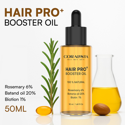 Hair Pro+ Booster | Natural Hair Growth Formula with Rosemary, Batana & Biotin