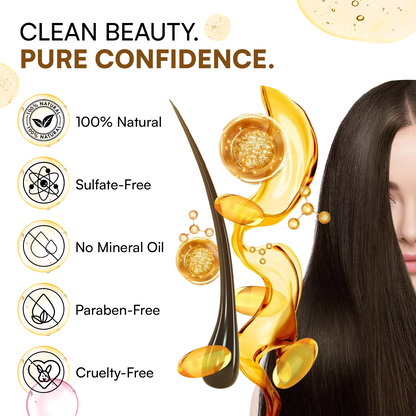 Hair Pro+ Booster | Natural Hair Growth Formula with Rosemary, Batana & Biotin